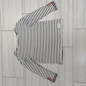 Talbots Long Sleeve Striped Tee LP